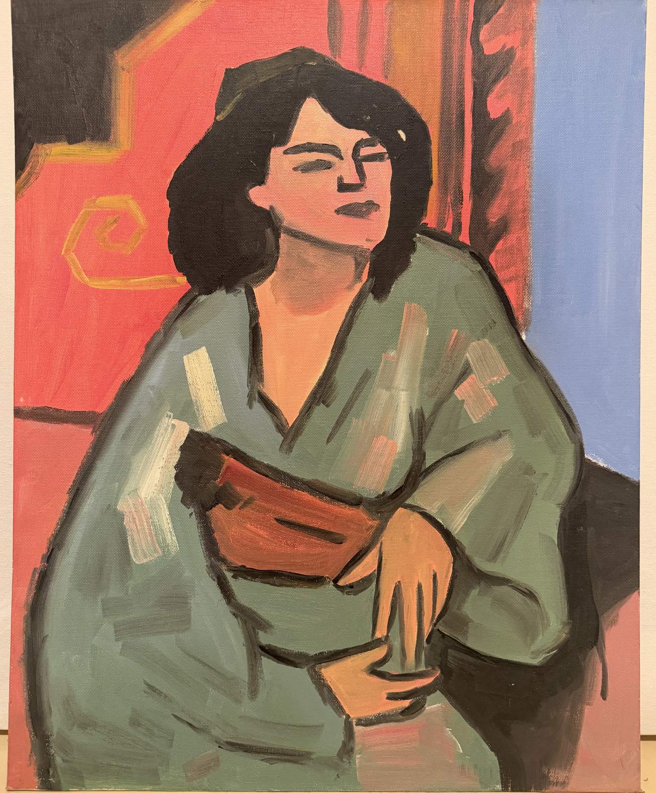 Original oil portrait painted by Dr. Rafizadeh